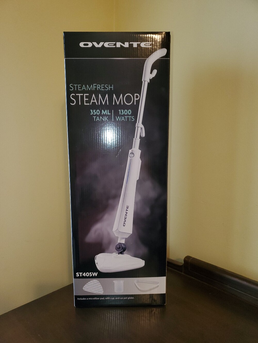 NEW OVENTE ELECTRIC STEAM MOP